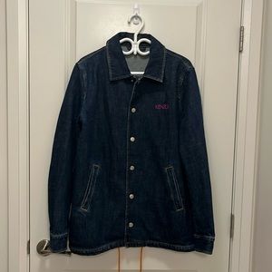 Kenzo denim coach jacket